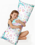 Miss Adola Kids Silk Body Pillow Cover 20x54 Inch, Fish Tail by MissAdola