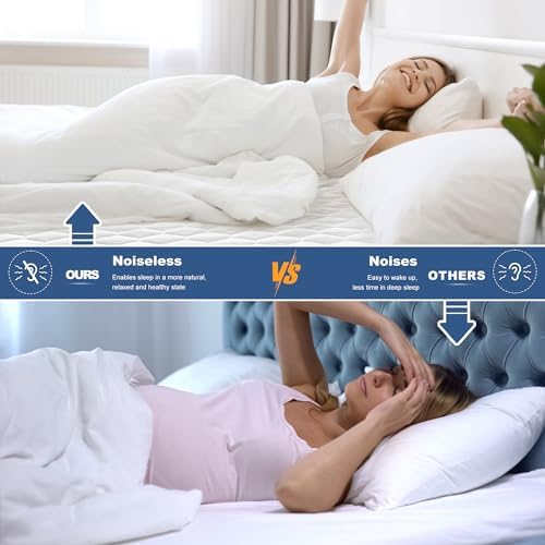 GRT 2 Pack King Waterproof Mattress Protector, Hollow Cotton Mattress Pad - Image 4