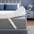 ELEMUSE 3 Inch Queen Size Gel Memory Foam Mattress Topper, Cooling Ice Silk by ELEMUSE