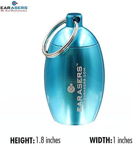 Earasers Earplugs Keychain Carrying Case - Image 4