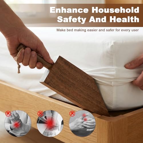 Wood Mattress Lifter Tool, Bed Maker Tool, Easy Lever-Action Lift Comfort Grip - Image 7