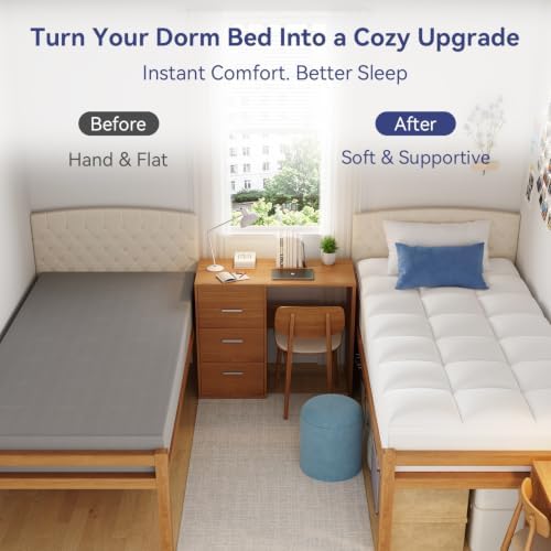 ELEMUSE Twin XL Mattress Topper - Image 5
