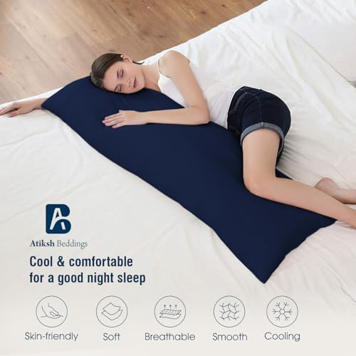 Body Pillow Cover with Zipper 20x72 Cotton Long Body Pillowcase Lumbar Pillow - Image 4