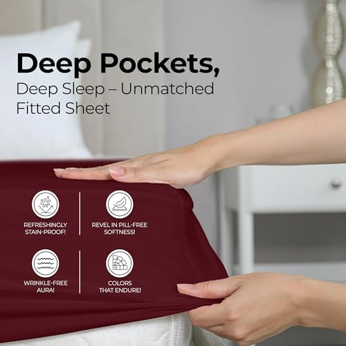 Utopia Bedding Full Fitted Sheet - Image 4