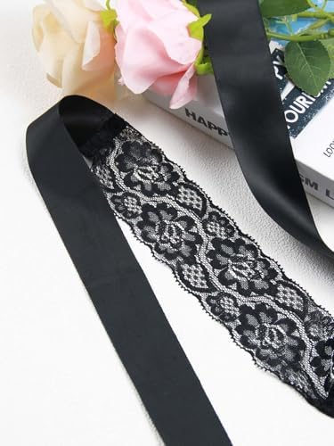 Mysterious Lace Masquerade Mask Sexy Blindfold Hollow Flower Lace Mask - Image 6