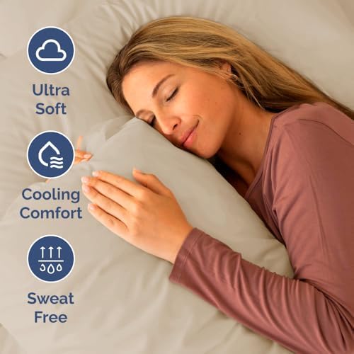 Short Queen Size 4 Piece Bed Sheet Set - Image 4