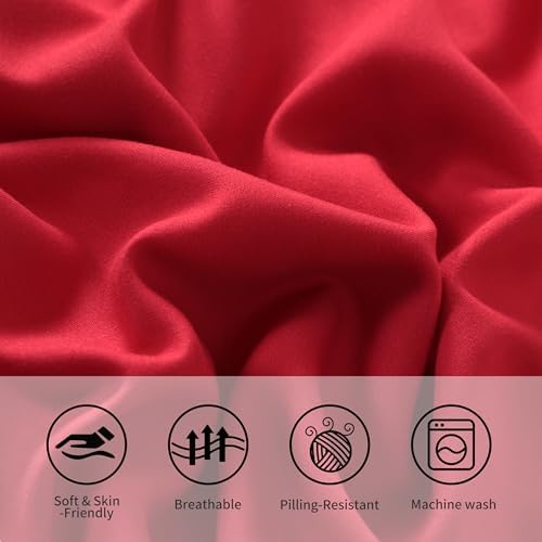King Pillow Cases, 2 Pack, 20x40 in, Microfiber - Image 5
