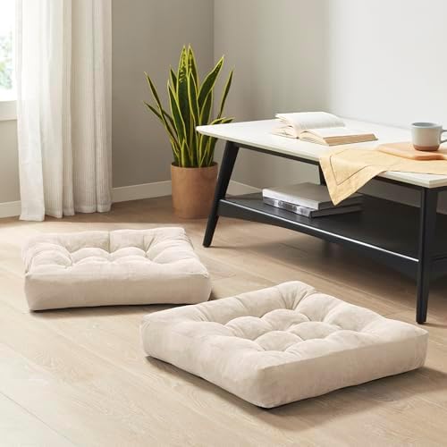 Floor Pillows Set of 6, Large Meditation Cushion - Image 2