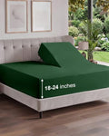 CGK Linens Extra Deep Flex Top Split Head King Fitted Sheet by CGKUnlimited
