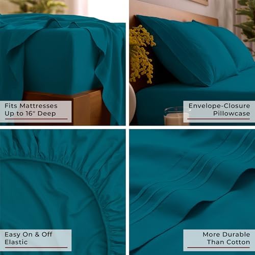 Mellanni Iconic 4-Piece, Ultra Soft Sheet Set - Image 5