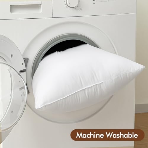 MIULEE 24x24 Euro Pillow Insert, Throw Pillow - Image 6