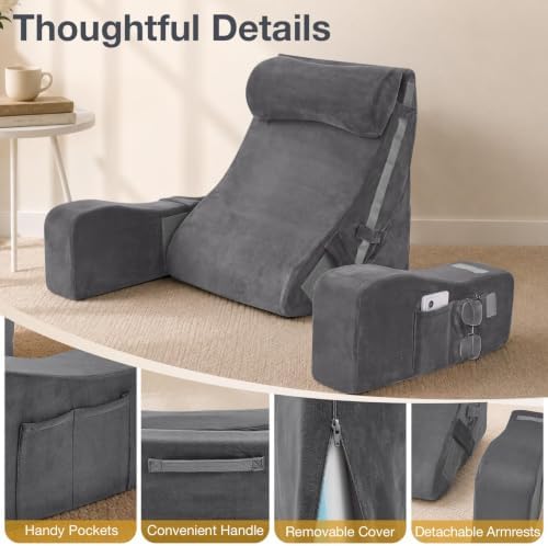 Sasttie 15-25 inch Adjustable Reading Pillow - Image 4