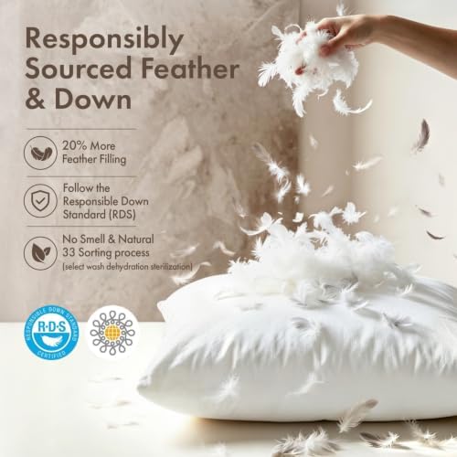 MIULEE 20x20 Pillow Inserts - Image 2