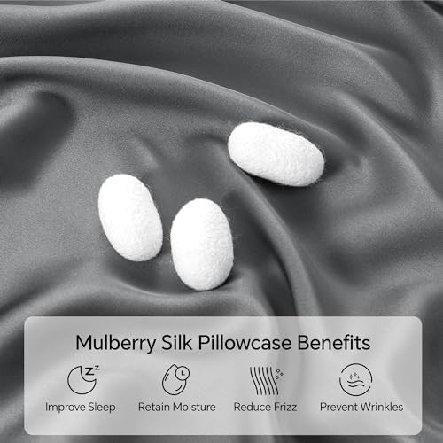 INFIIXSO Mulberry Silk Pillow Cases Queen Size - Image 2