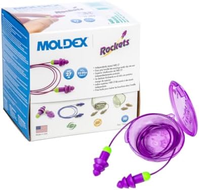 Moldex Rockets® Corded Reusable Earplug by Moldex