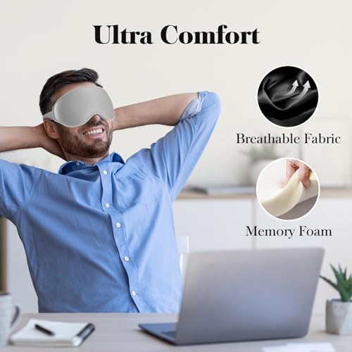 Fygrip 3D Eye Mask Sleep Mask for Men & Women - Image 4