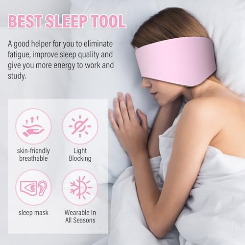 Sleep Mask & Earmuffs for Sleep - 2 in 1 Ear & Eye Mask - Image 3