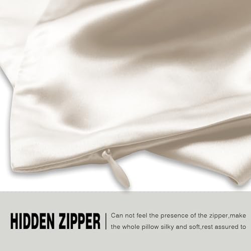 Silk Pillow Cases 2 Pack Soft Breathable and Sliky King Size Pillow Cases Set - Image 4