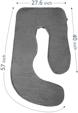 Sasttie Cooling Pregnancy Pillow Cover - Image 5
