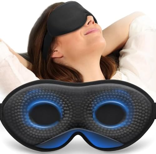 MABAO Weighted Sleep Mask, 100% Blackout Blindfold by MABAOSleepMasks