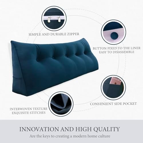 11 lbs Thickened Queen Headboard Pillow - Image 3