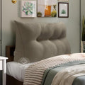 WOWMAX Wedge Headboard Pillow Twin Reading Pillow by WOWMAX