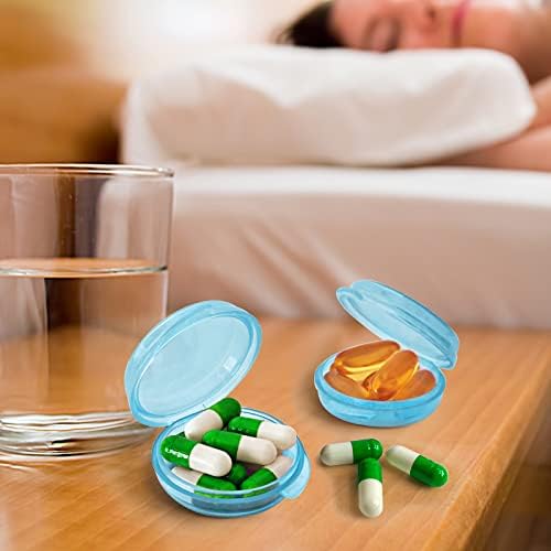 UHOUSE Small Pill Box, Daily Mini Pill Organizer Portable - Image 7