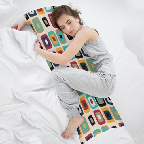 Mid Century Modern Body Pillow Cover Pillowcase - Image 7