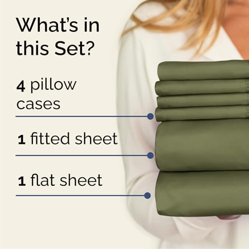 Cal King 6 Piece Bed Sheet Set - Image 2