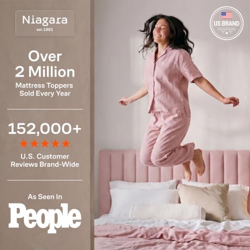 Niagara Sleep Solution Full Ultra Soft Mattress Topper — Back Pain Relief - Image 5