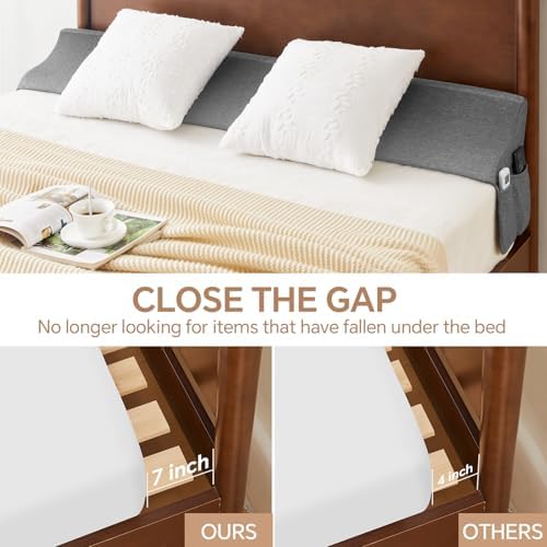 EUHAMS Queen Size Bed Wedge Pillow - Image 2