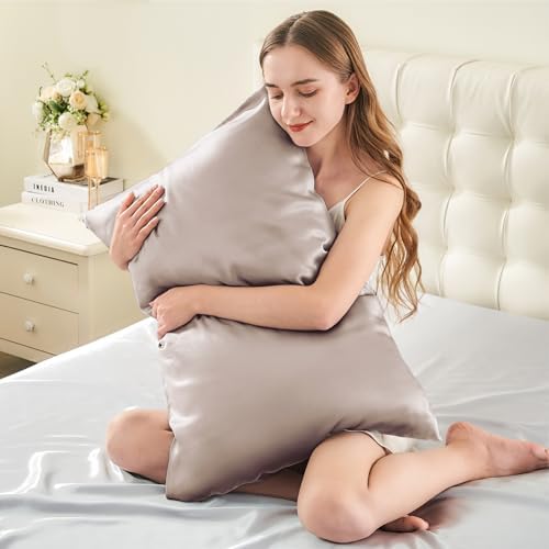 INFIIXSO Mulberry Silk Pillow Cases Standard Size - Image 3