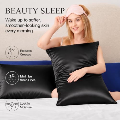 INSSL Silk Pillowcase f Women, Mulberry Silk Pillowcase - Image 4