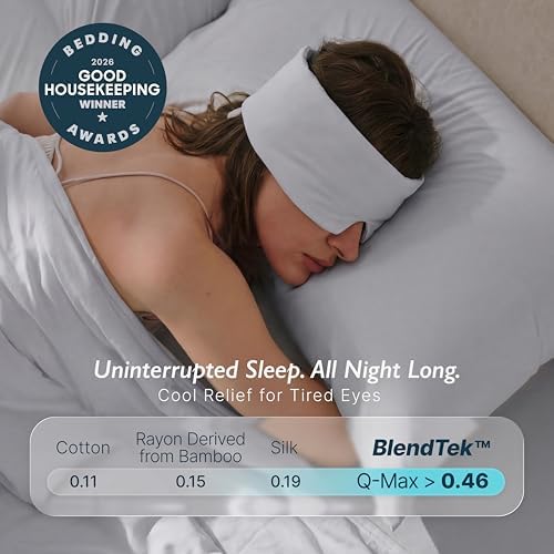 Breescape Cooling Eye Mask, Instant Cool-to-Touch Fabric - Image 4