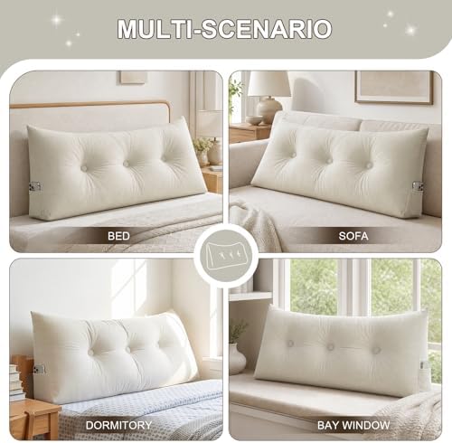 Gnostik Headboard Pillow Twin, 39.4"x15.7"x7.5" - Image 6