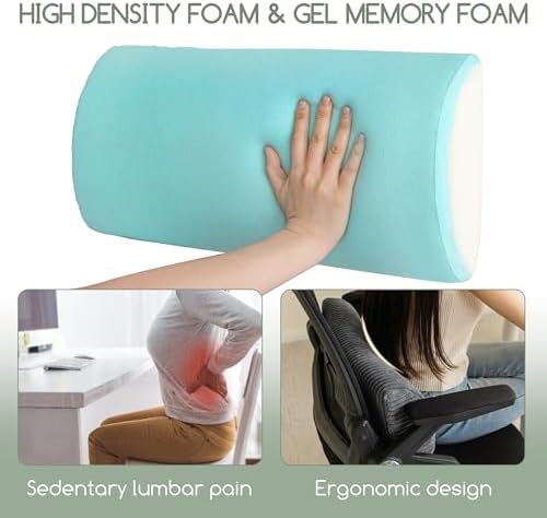 HIGOGOGO Lumbar Support Pillow for Recliner Chair/Accent Chair/Couch, Memory - Image 4