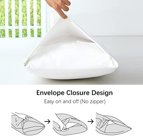 MILDLY Queen Pillowcases White - Image 5