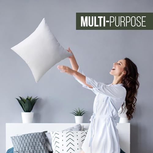 Utopia Bedding Throw Pillows, 16x16 Pillow Inserts - Image 2