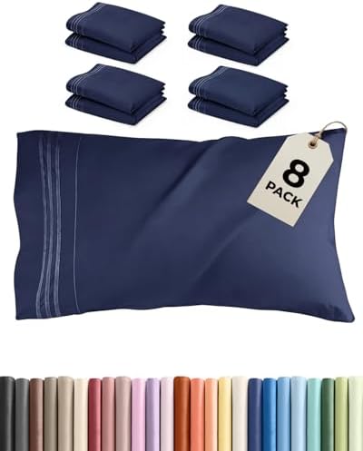 Queen Pillow Cases Set of 8 by CGKUnlimited
