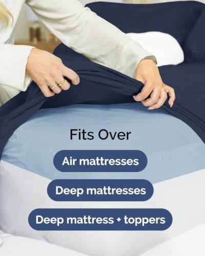 CGK Linens 2 Pack Extra Deep King Fitted Sheets - Image 7