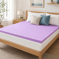 DUMOS 3 Inch Queen Mattress Topper Cooling Gel Ventilated Memory Foam by DumosLifestyle
