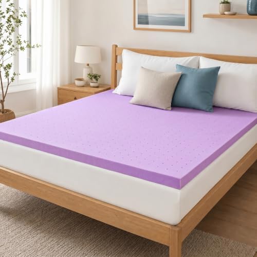 DUMOS 3 Inch Queen Mattress Topper Cooling Gel Ventilated Memory Foam by DumosLifestyle