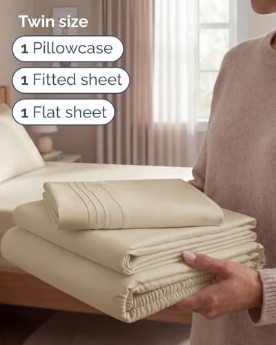 Twin Size 3 Piece Sheet Set - Image 3