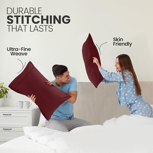 Pillow Covers Standard Set of 4, Soft and Comfy Pillow Cases - Image 4