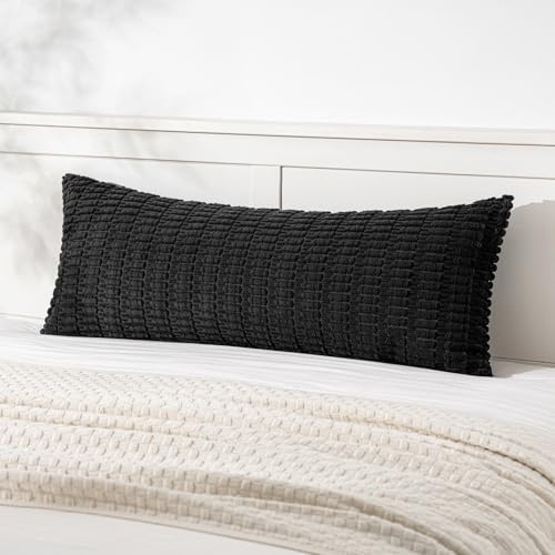 MIULEE Lumbar Corduroy Throw Pillow Cover by MIULEE