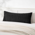 MIULEE Lumbar Corduroy Throw Pillow Cover by MIULEE