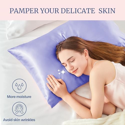 BEDELITE Satin Pillowcases, Standard Size 20x26 Inch - Image 3