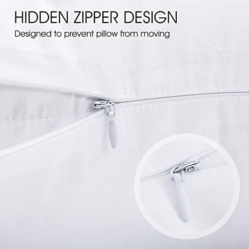 Sleep Better with White Cotton Pillowcases Set of 4 - Image 4