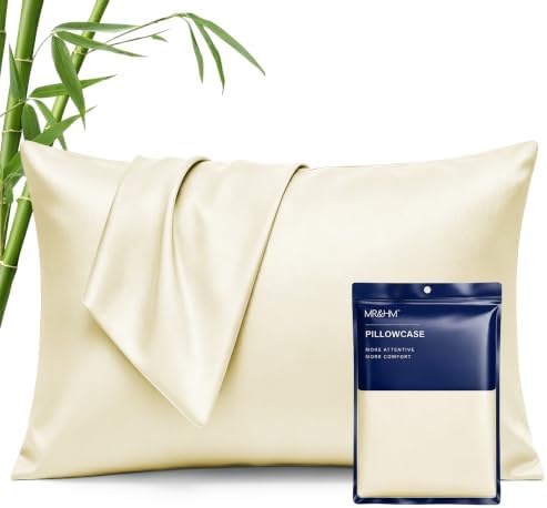 MR&HM King Pillowcase Set of 2, Cooling & Breathable by MRHM