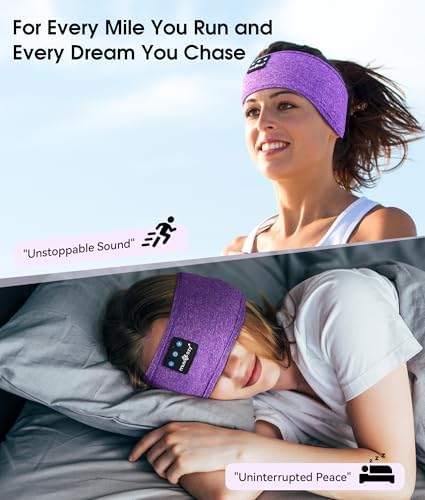 MUSICOZY Bluetooth 5.4 Sleep Headphones Headband Sports Wireless Audio - Image 2